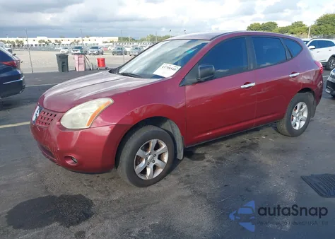 2010 Nissan Rogue S из США, поврежденный, VIN JN8AS5MTXAW001840